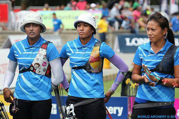 Archery Gold medal winner Indian Team