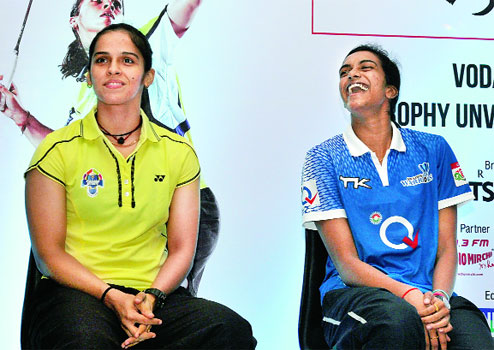 Saina Nehwal & PV Sindhu