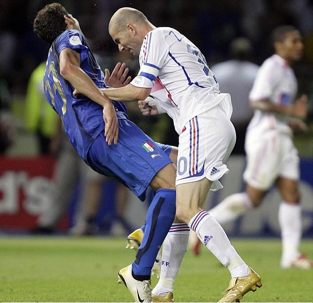 Zinedine Zidane’s infamous act