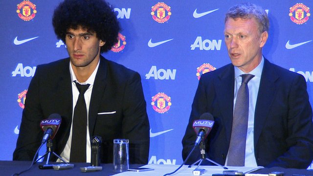 Moyes and Fellaini