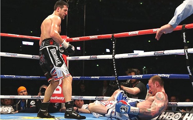Carl Froch boxing