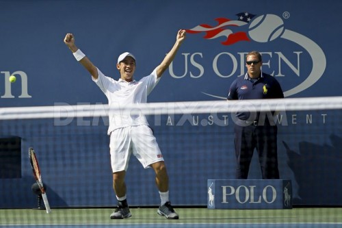 US Open -nishikori-beats-djokovic