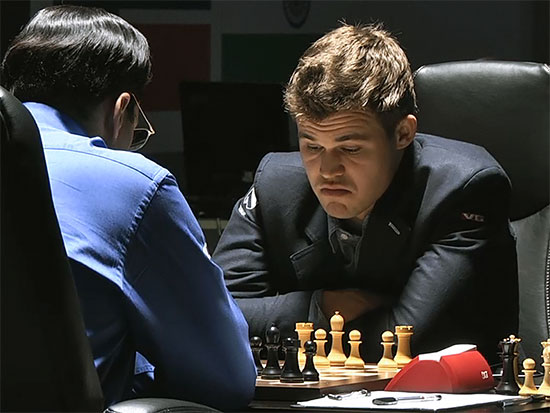 World Chess Championship match 9