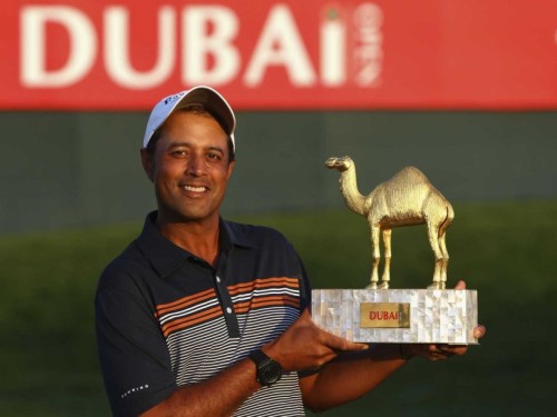 Arjun Atwal golf dubai open