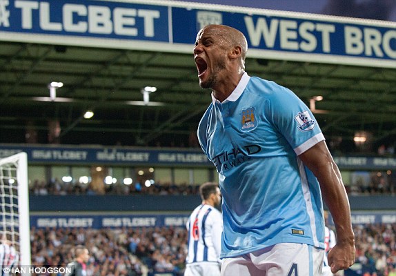Premier League action Manchester City