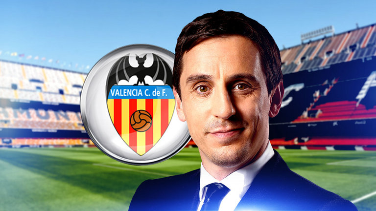 Gary Neville at Valencia
