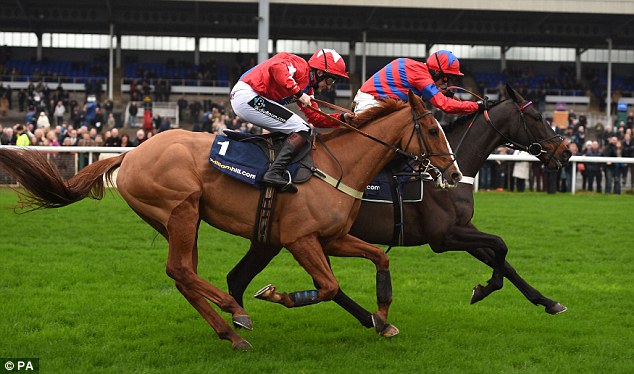 Sprinter Sacre ridden by jockey Nico de Boinville