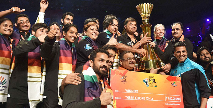 Premier-Badminton-League winner