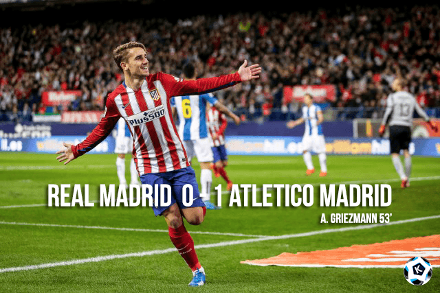 Atletico Madrid beat Real Madrid