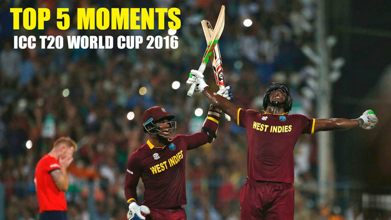 ICC T20 World cup 2016 - Top 5 Moments