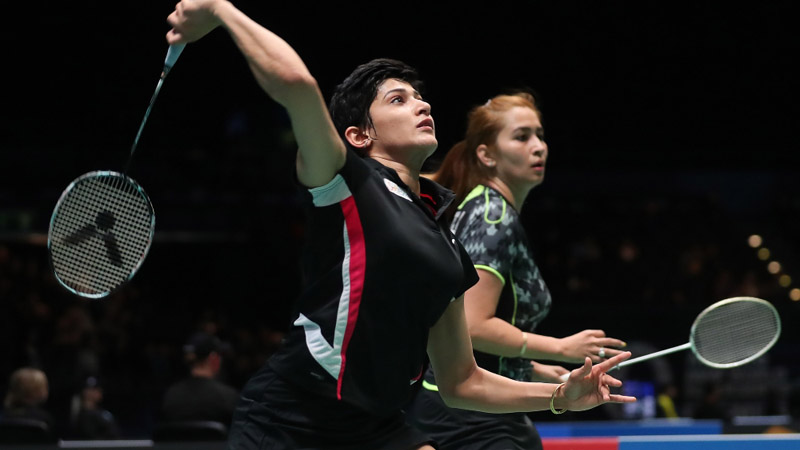 Uber Cup indian women badminton