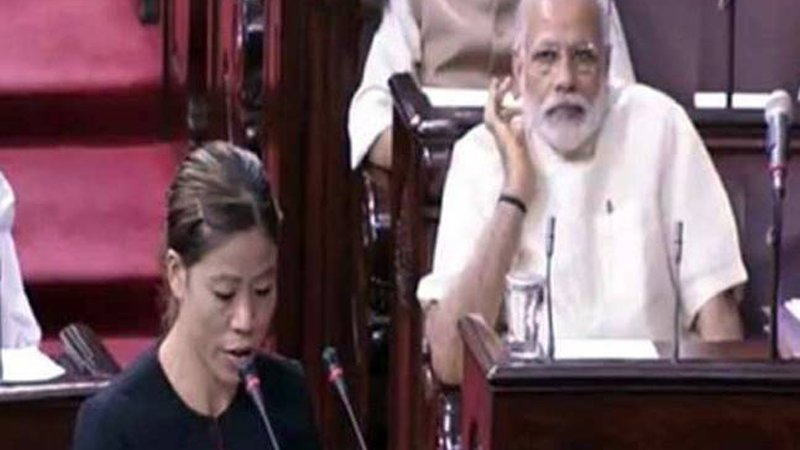 MARY KOM RAJYA SABHA