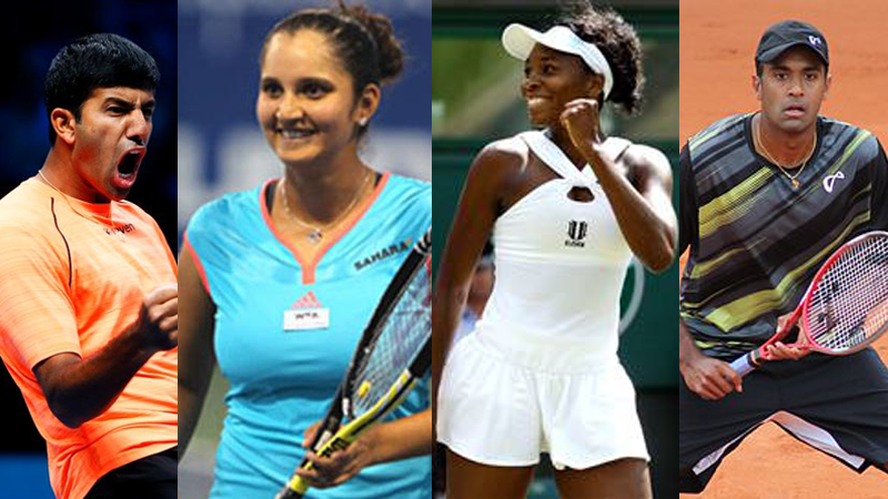 Sania Mirza & Rohan Bopanna Semi