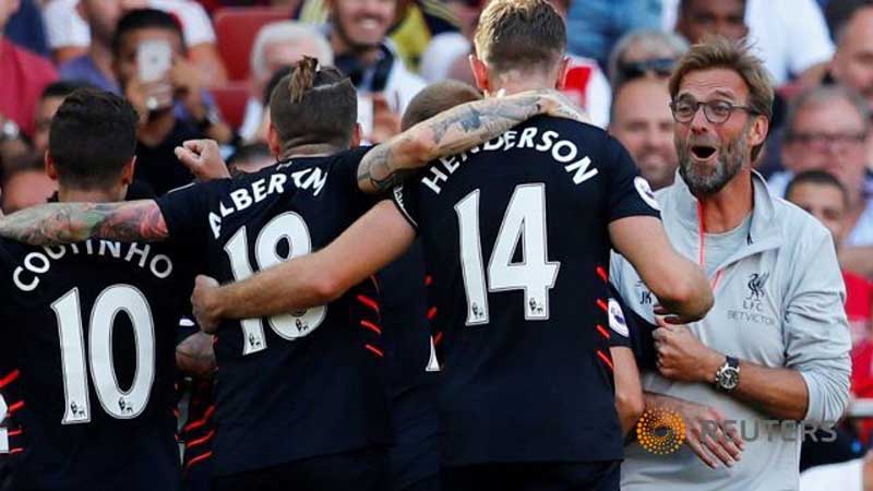 Liverpool edges arsenal