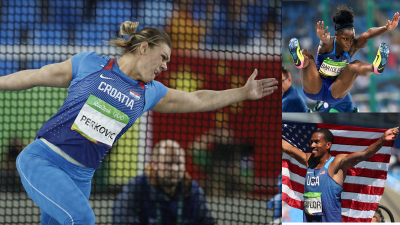 track-and-field medals rio olympics