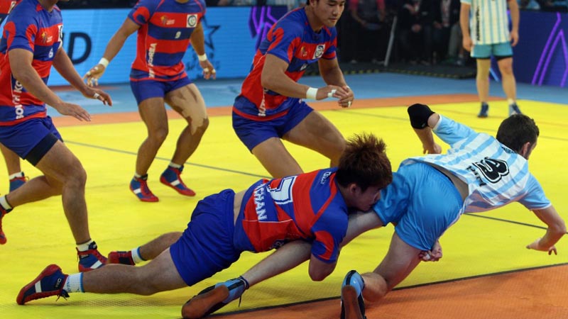 Kabaddi Korea v Argentina