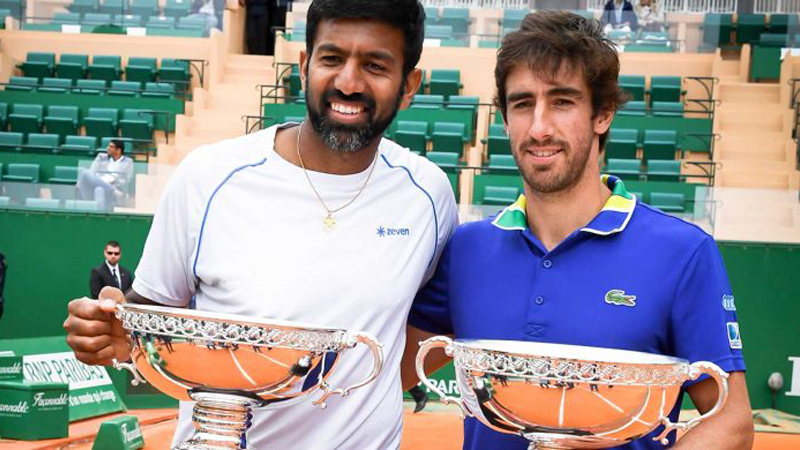 Rohan Bopanna and Pablo Cuevas