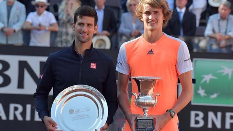 Alexander Zverev of Germany