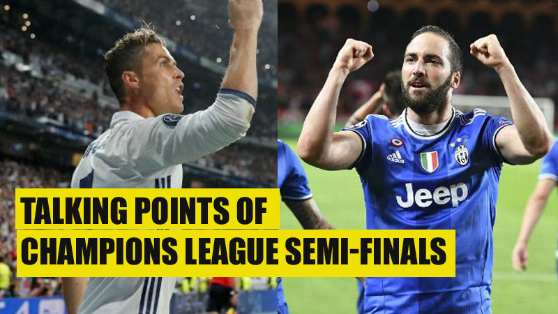 CHAMPIONS LEAGUE SEMI-FINALS