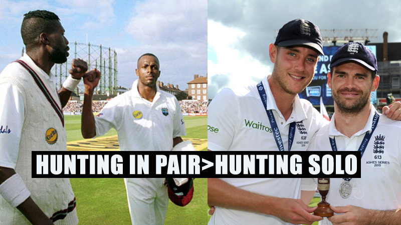 James Anderson and Stuart Broad