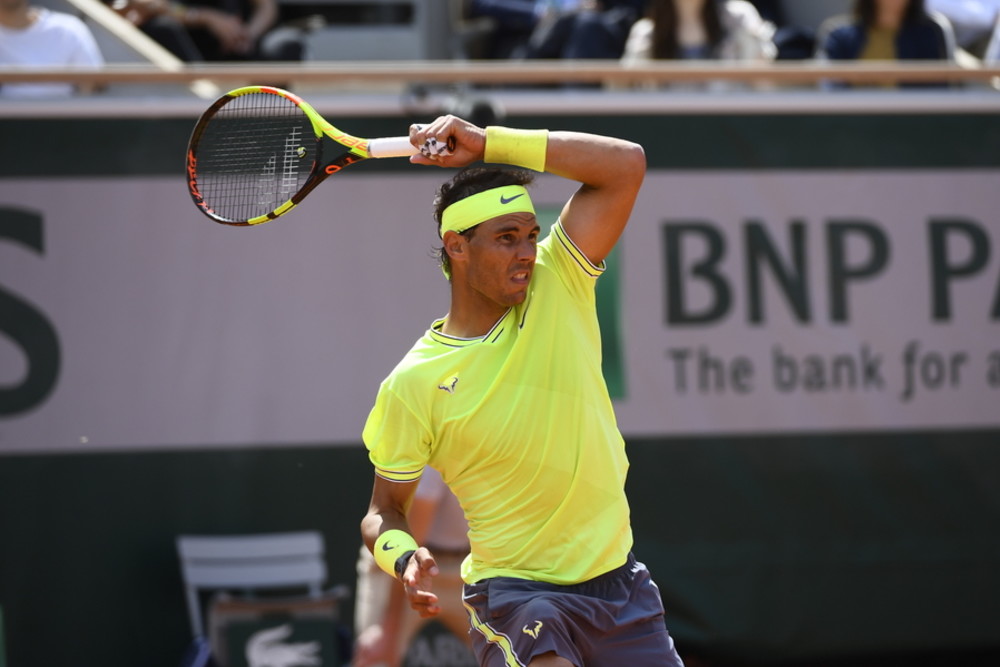 Top seeds Nadal