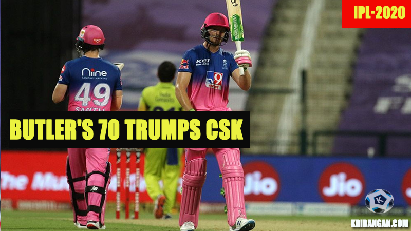 Butler's 70 trumps CSK lose