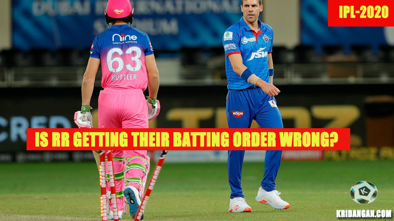 Is RR getting their batting order wrong?