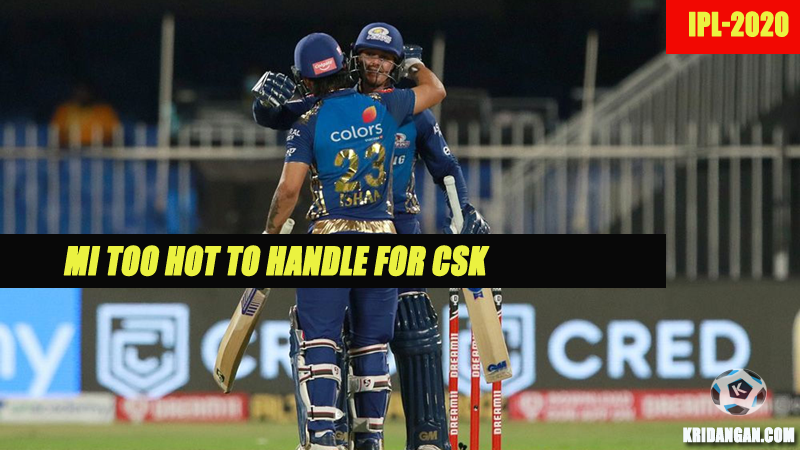MI too hot to handle for CSK