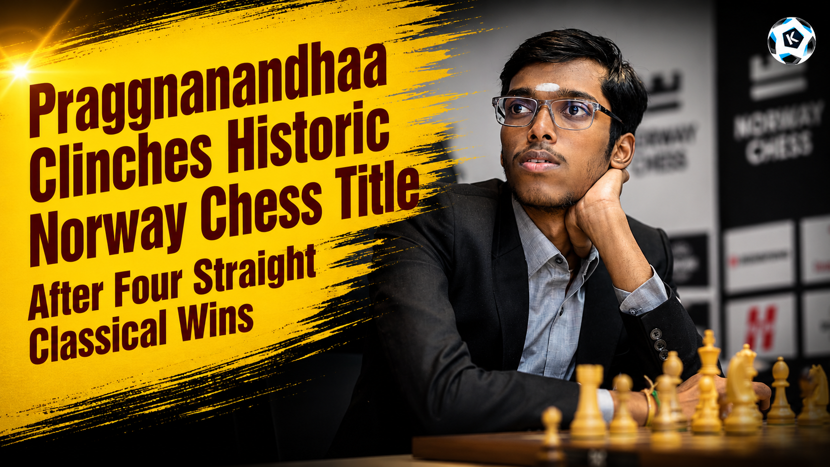 Praggnanandhaa Clinches Historic Norway Chess Title After Four Straight Classical Wins